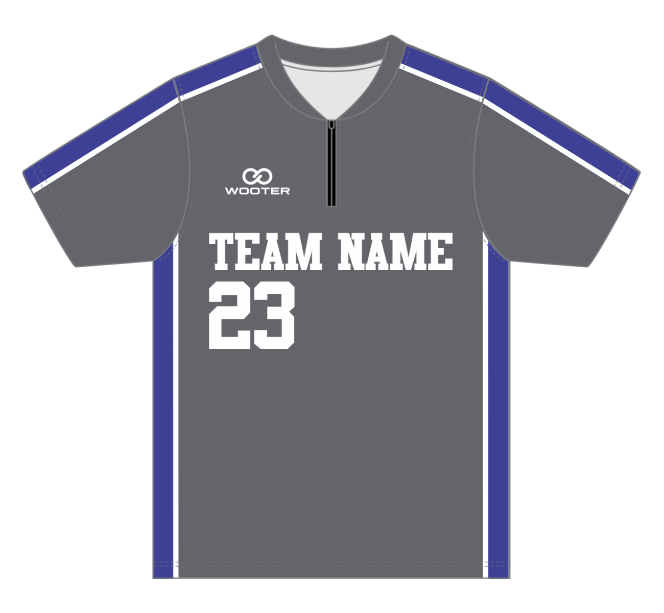 Custom ¼ Zip Short Sleeve Cage Jackets - 006