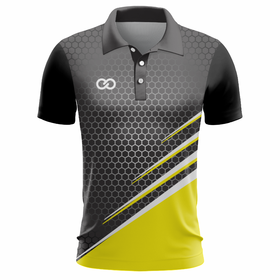 Custom Polo Shirts (Set In Sleeve) - 07 - Hex