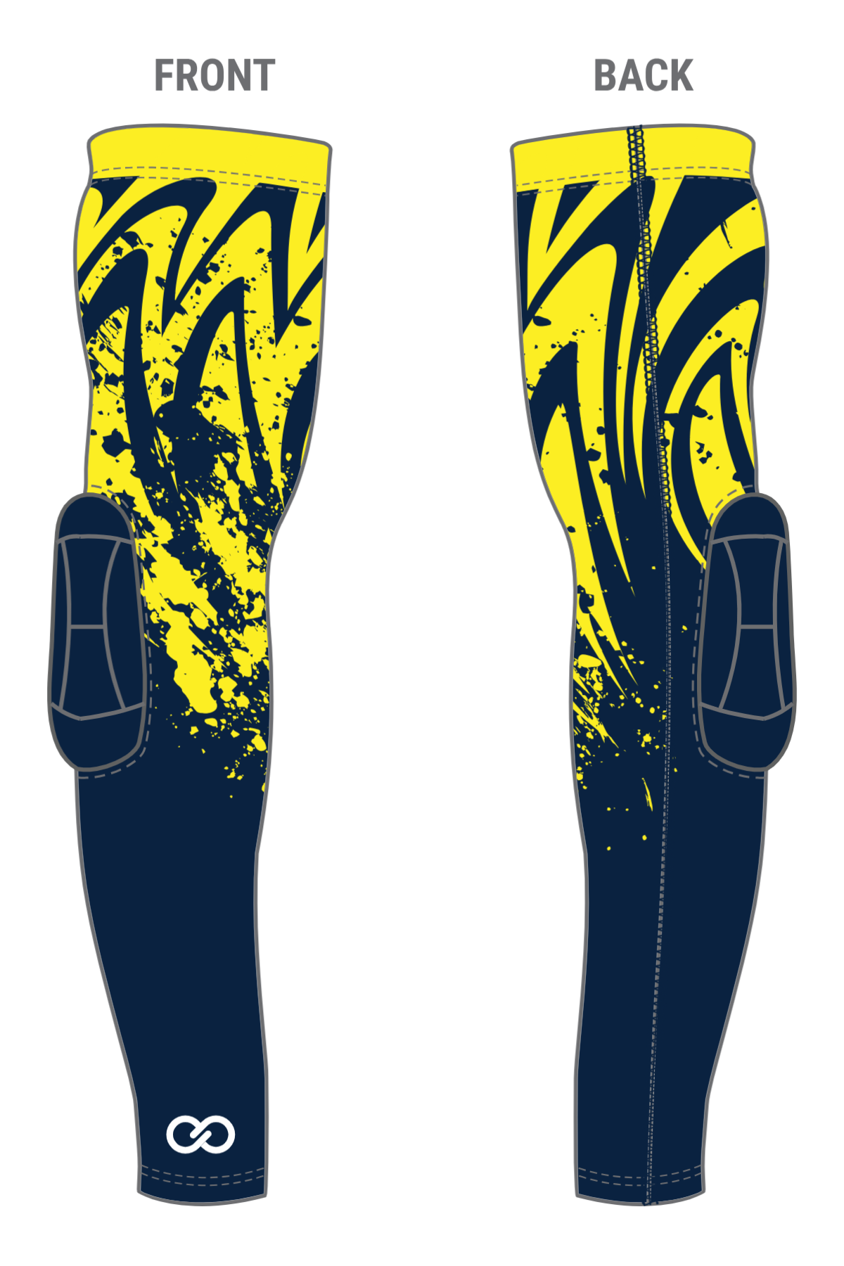 Custom Shooting Sleeves with Padding - 006