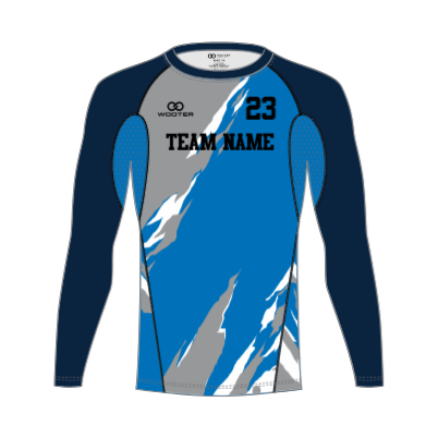 Custom Long Sleeve Compression Shirts - 08 - Raptor