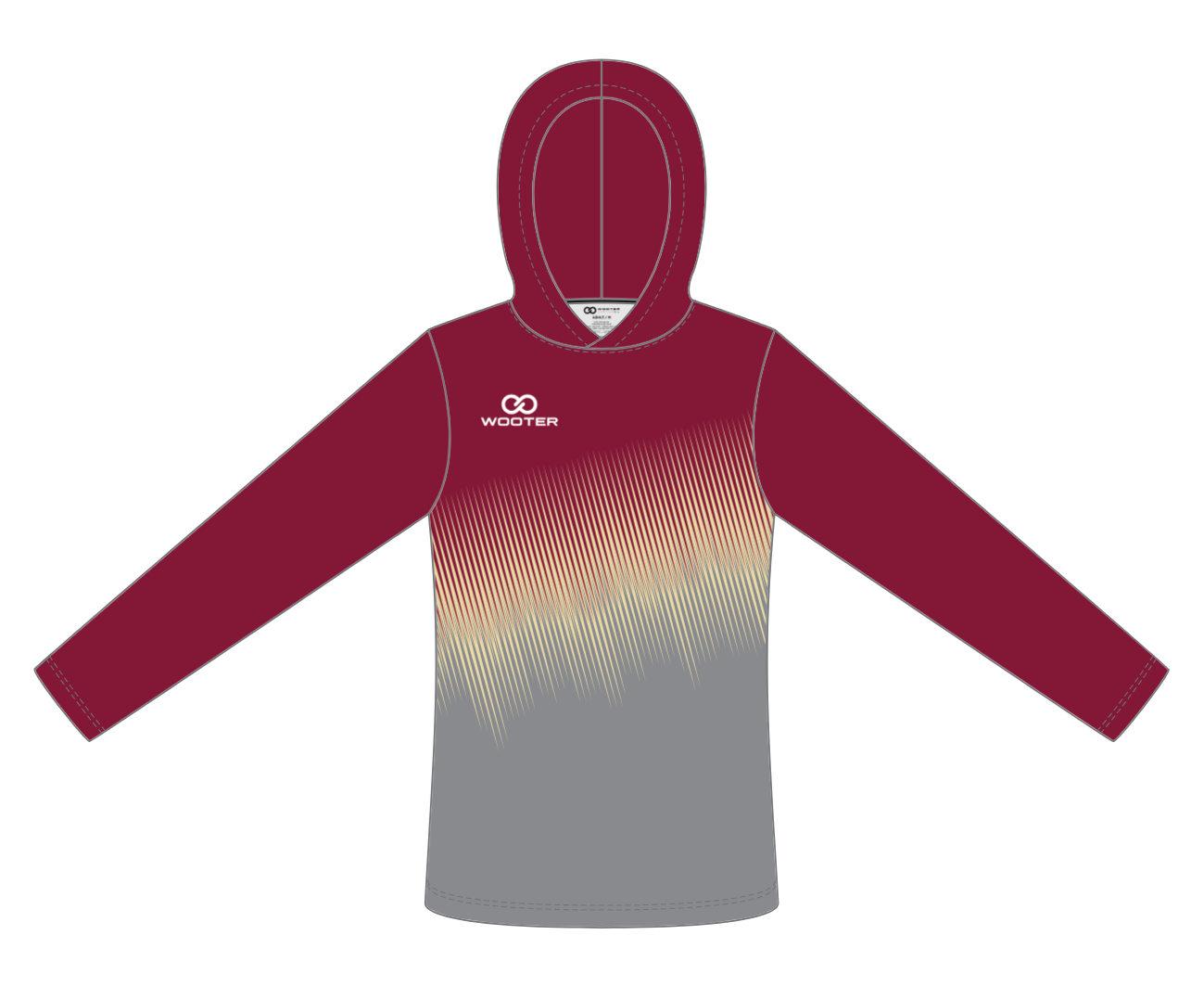 Custom Long Sleeve Hoodie Shooting Shirts - 010