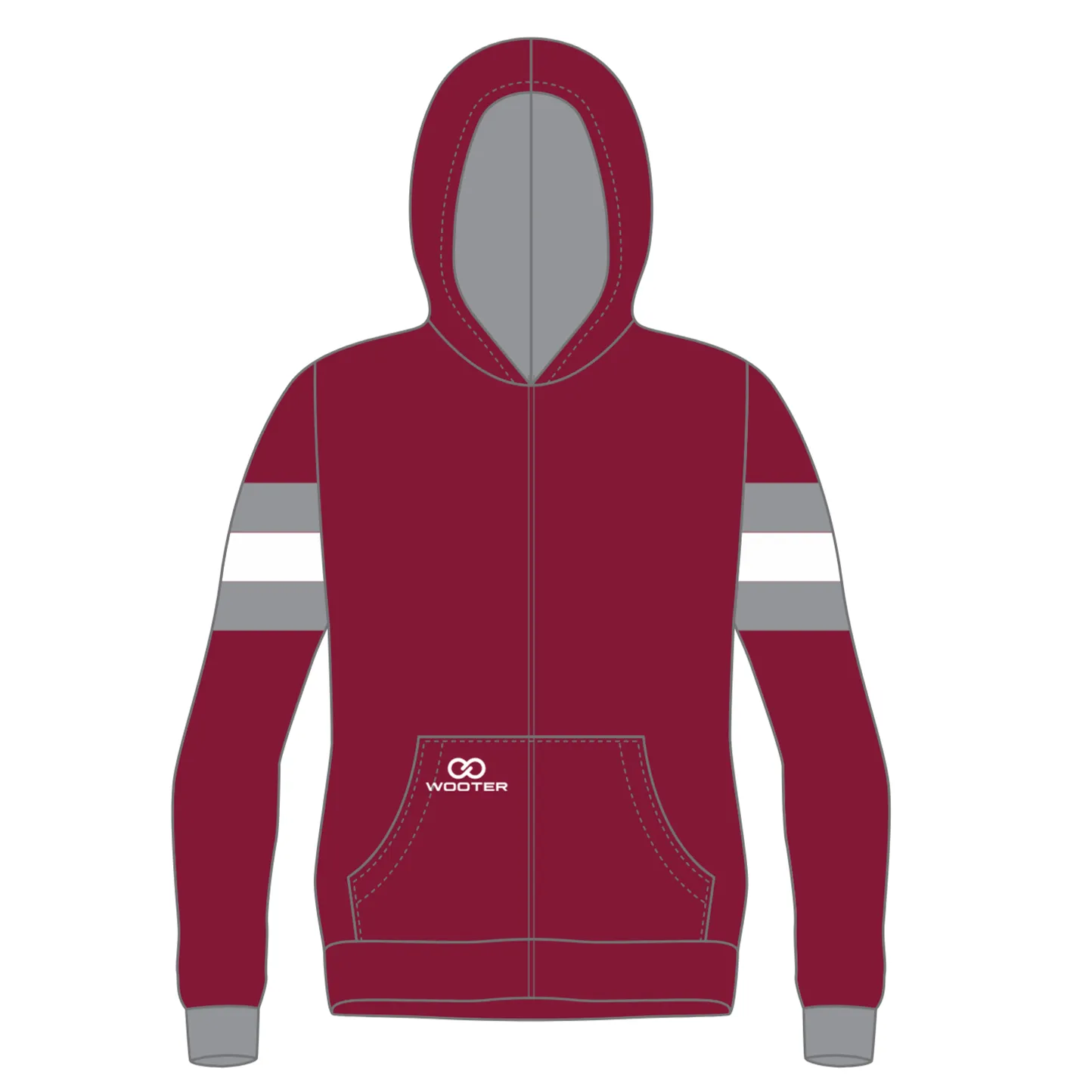 Custom Zip-Up Hoodies - 03 - Strata