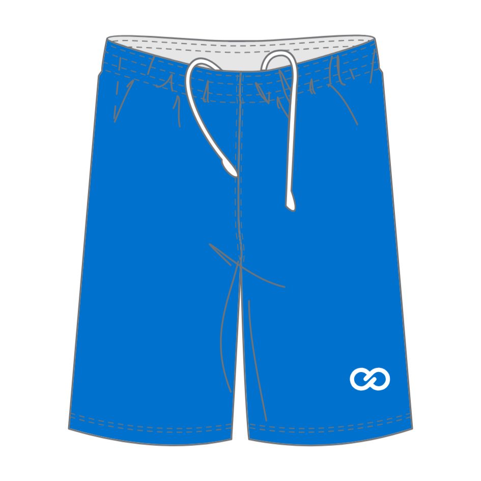 Custom Flag Football Shorts - 01 - Plain