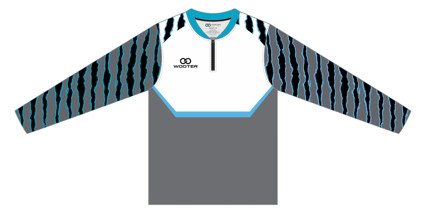 Custom ¼ Zip Long Sleeve Cage Jackets - 016