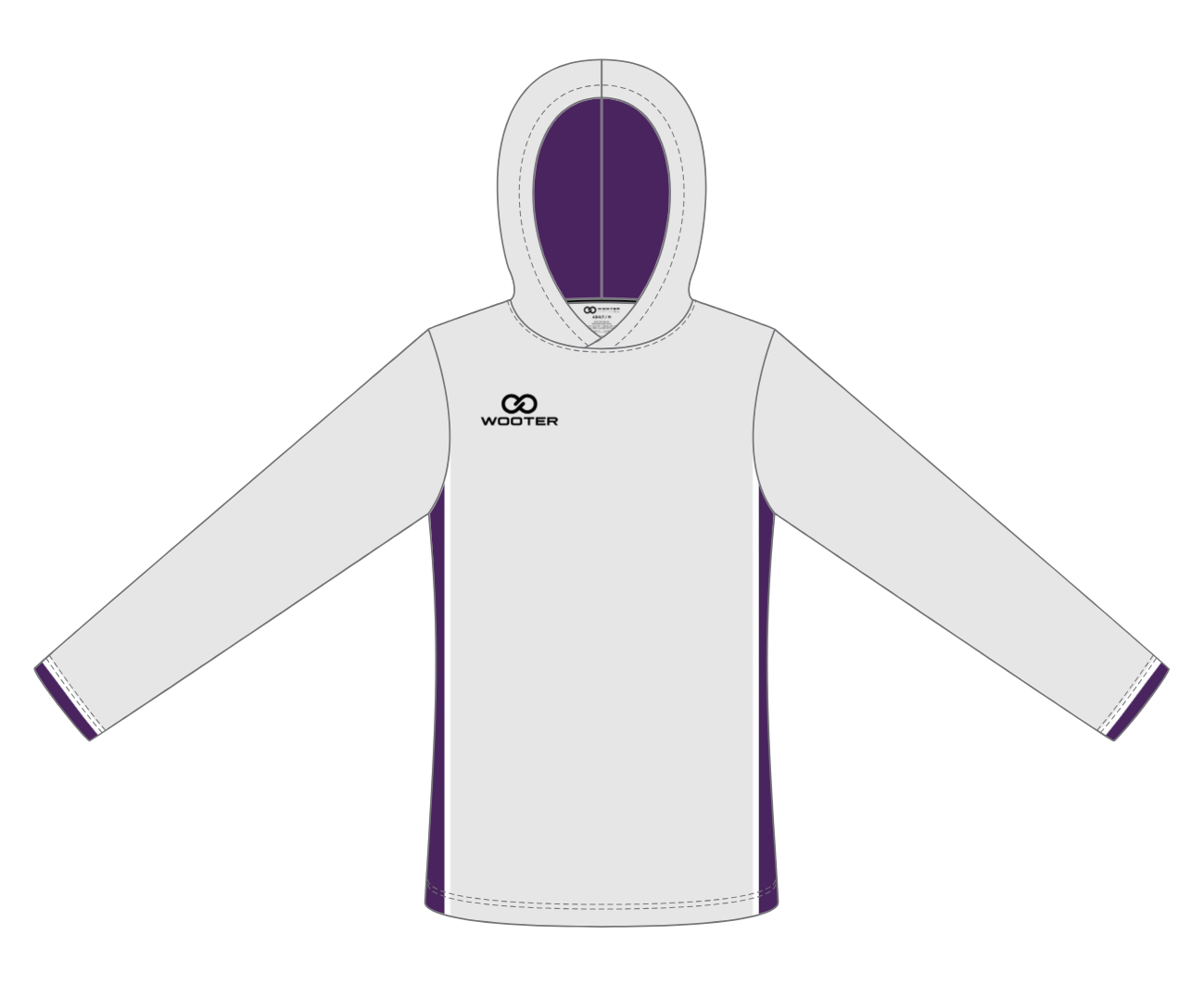 Custom Long Sleeve Hoodie Shooting Shirts - 006