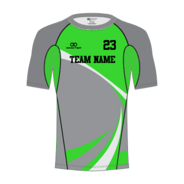 Custom Short Sleeve Compression Shirts - 03 - Wave