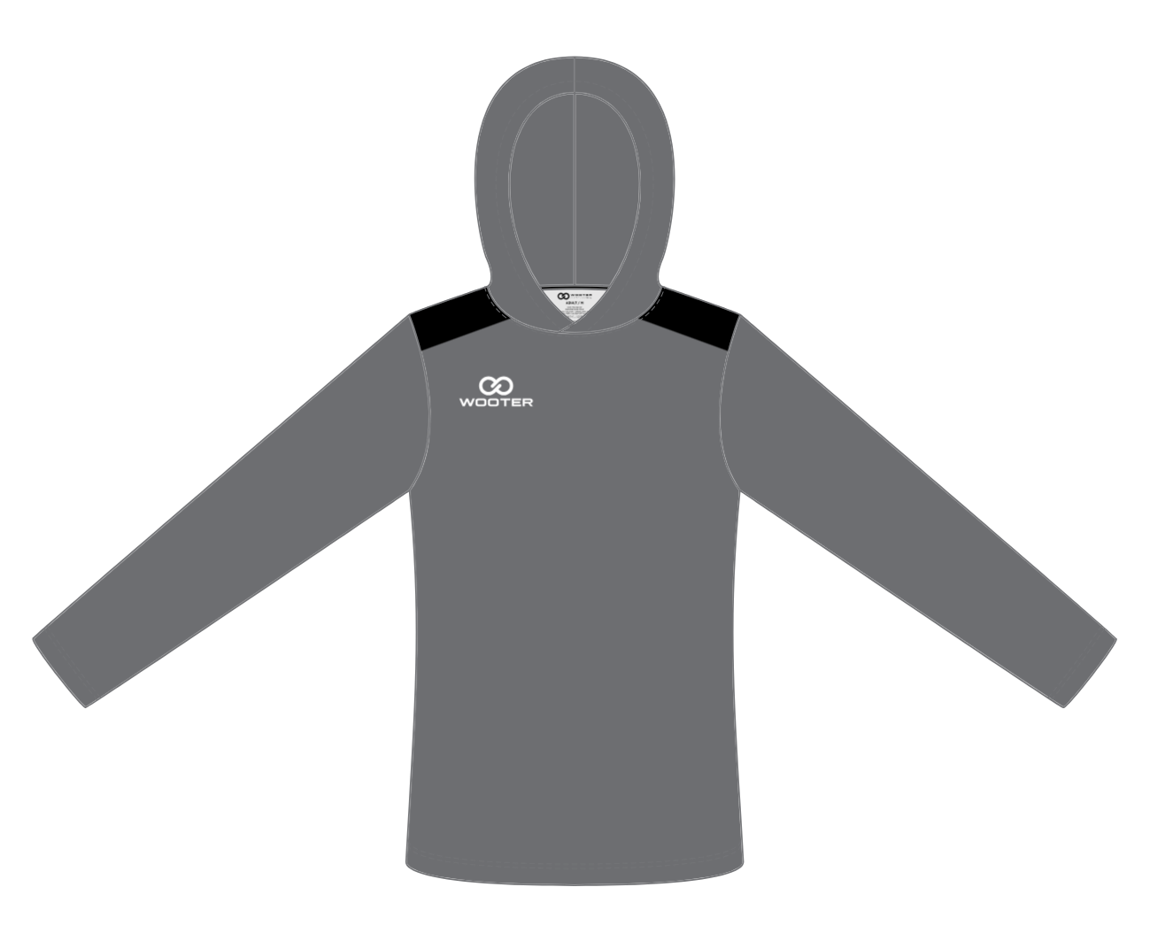 Custom Long Sleeve Hoodie Shooting Shirts - 009