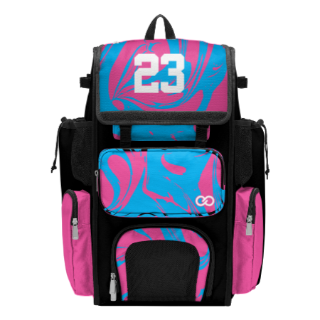 Custom Elite Baseball/Softball Backpacks - 05 - Oil