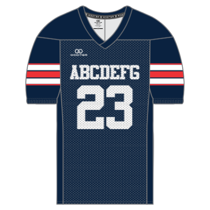Custom Practice Football Jersey - 002 - Stripes