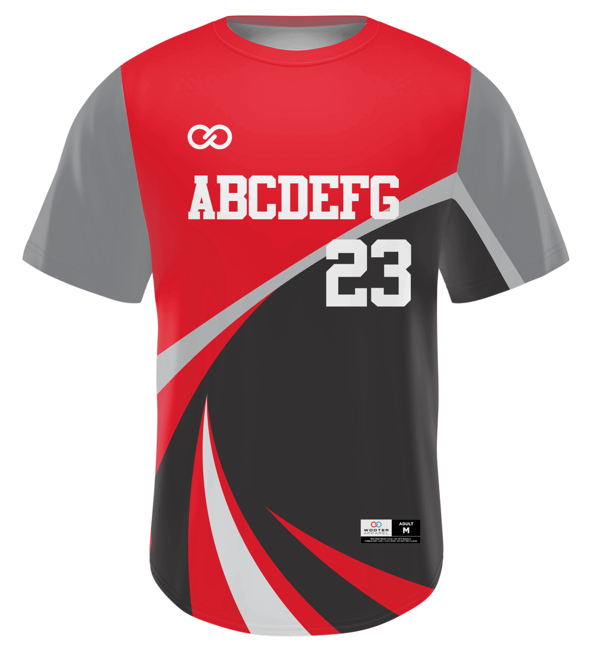 Custom Lightweight Crew Neck Softball Jerseys - 05 - Wave