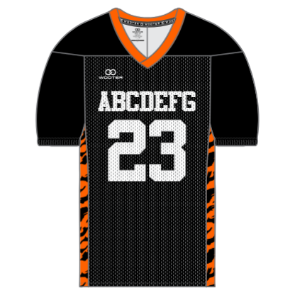 Custom Practice Football Jersey - 003 - Tiger