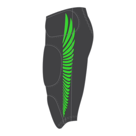 Custom Integrated Football Pants (Low Rise) - 002 - Ducks