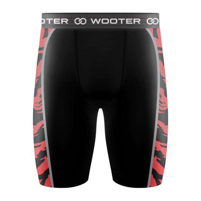 Custom Compression Shorts (Mens/Boys) - 09 - Tiger