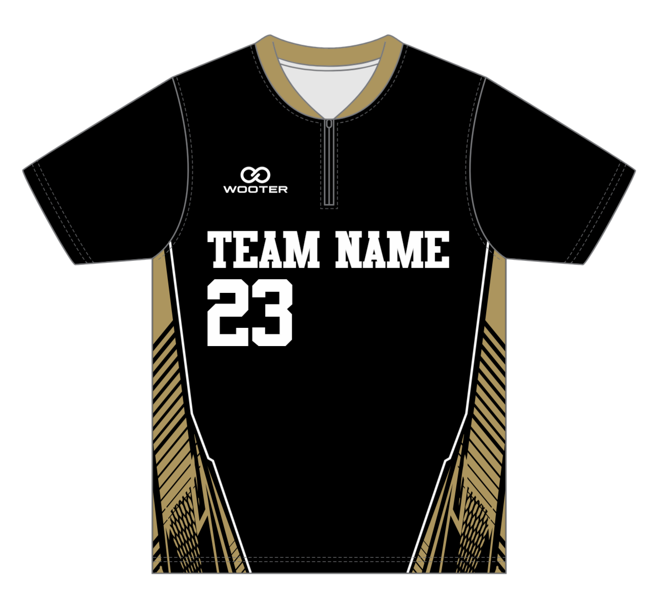 Custom ¼ Zip Short Sleeve Cage Jackets - 004