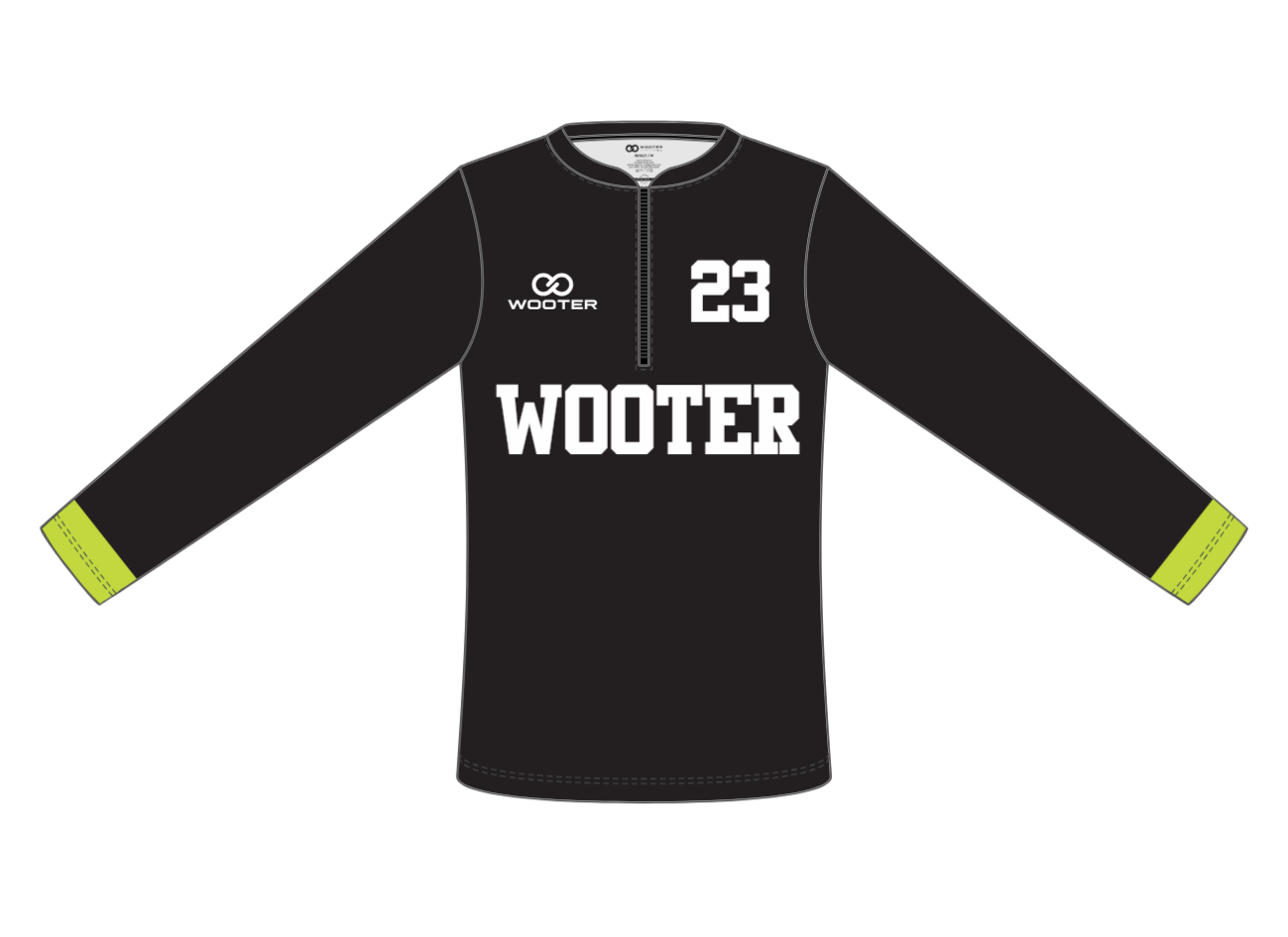 Custom ¼ Zip Long Sleeve Shooting Shirts - 007