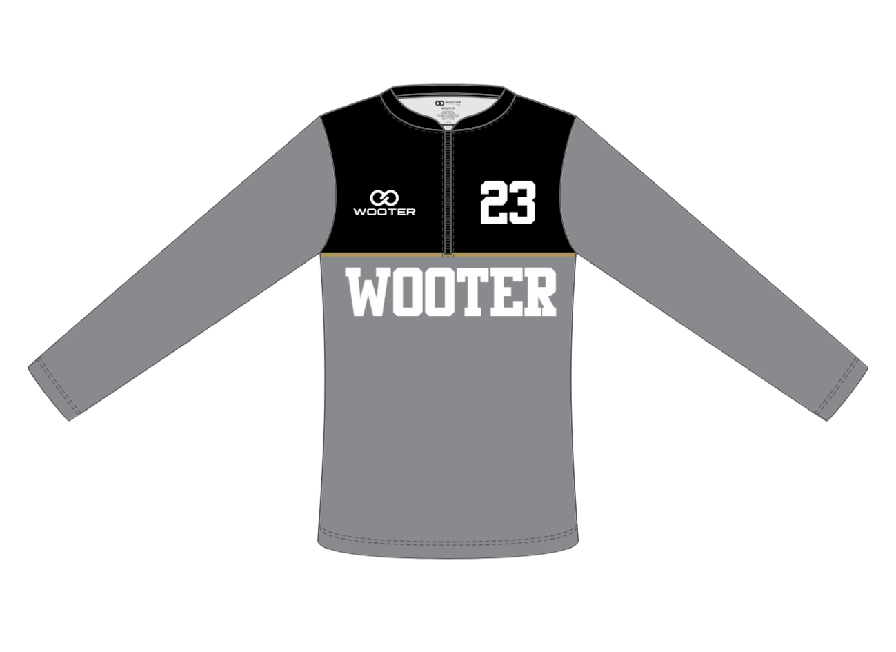 Custom ¼ Zip Long Sleeve Shooting Shirts - 002