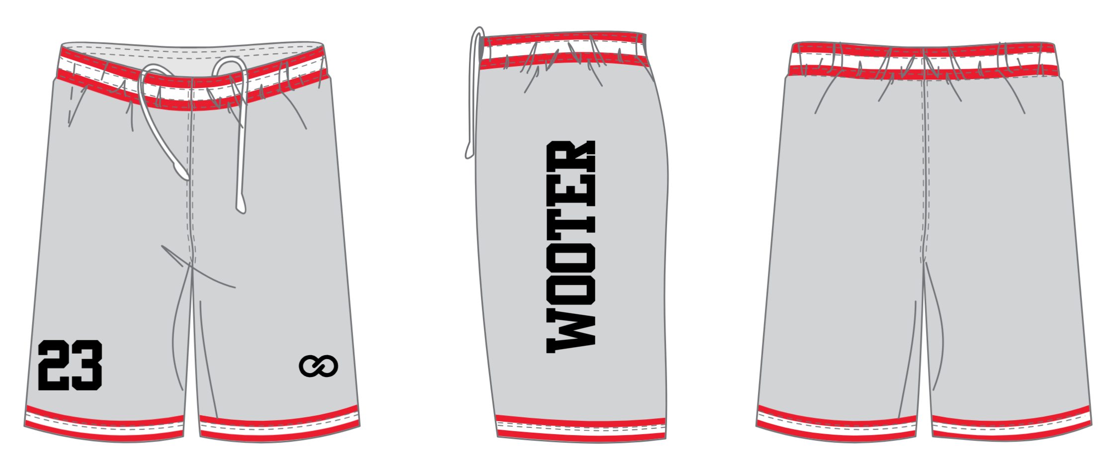 Athletic Shorts - 015