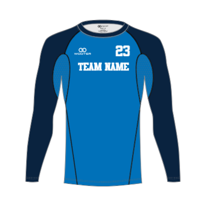 Custom Long Sleeve Compression Shirts - 01 - Plain