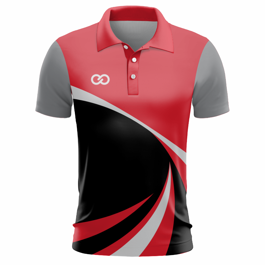 Custom Polo Shirts (Set In Sleeve) - 04 - Wave
