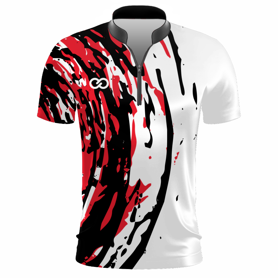 Custom ¼ Zip Bowling Shirts - 001