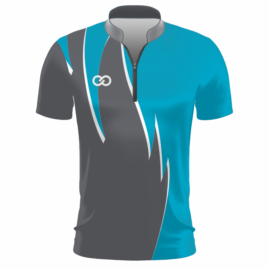 Custom ¼ Zip Bowling Shirts - 005