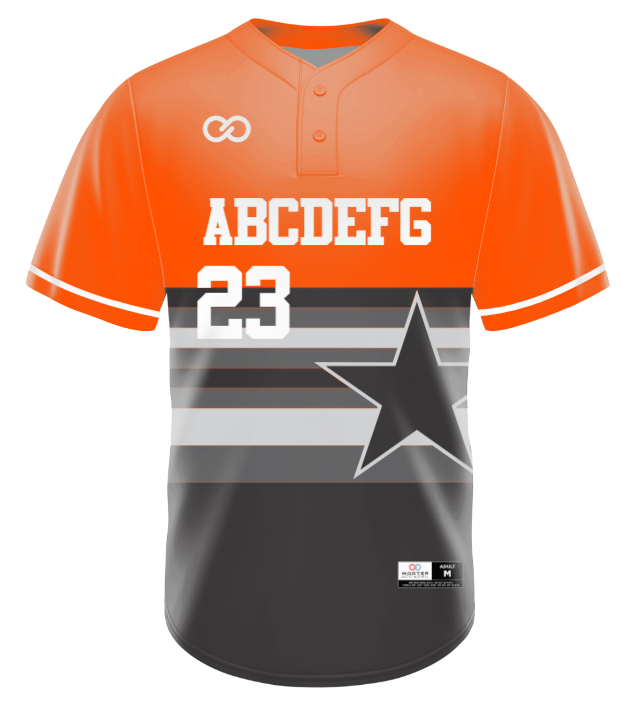 Custom 2-Button Baseball Jerseys - 004