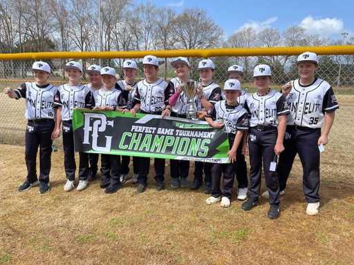 MN Elite Custom Button Down Baseball Uniform, White and Black Baseball Jersey Design