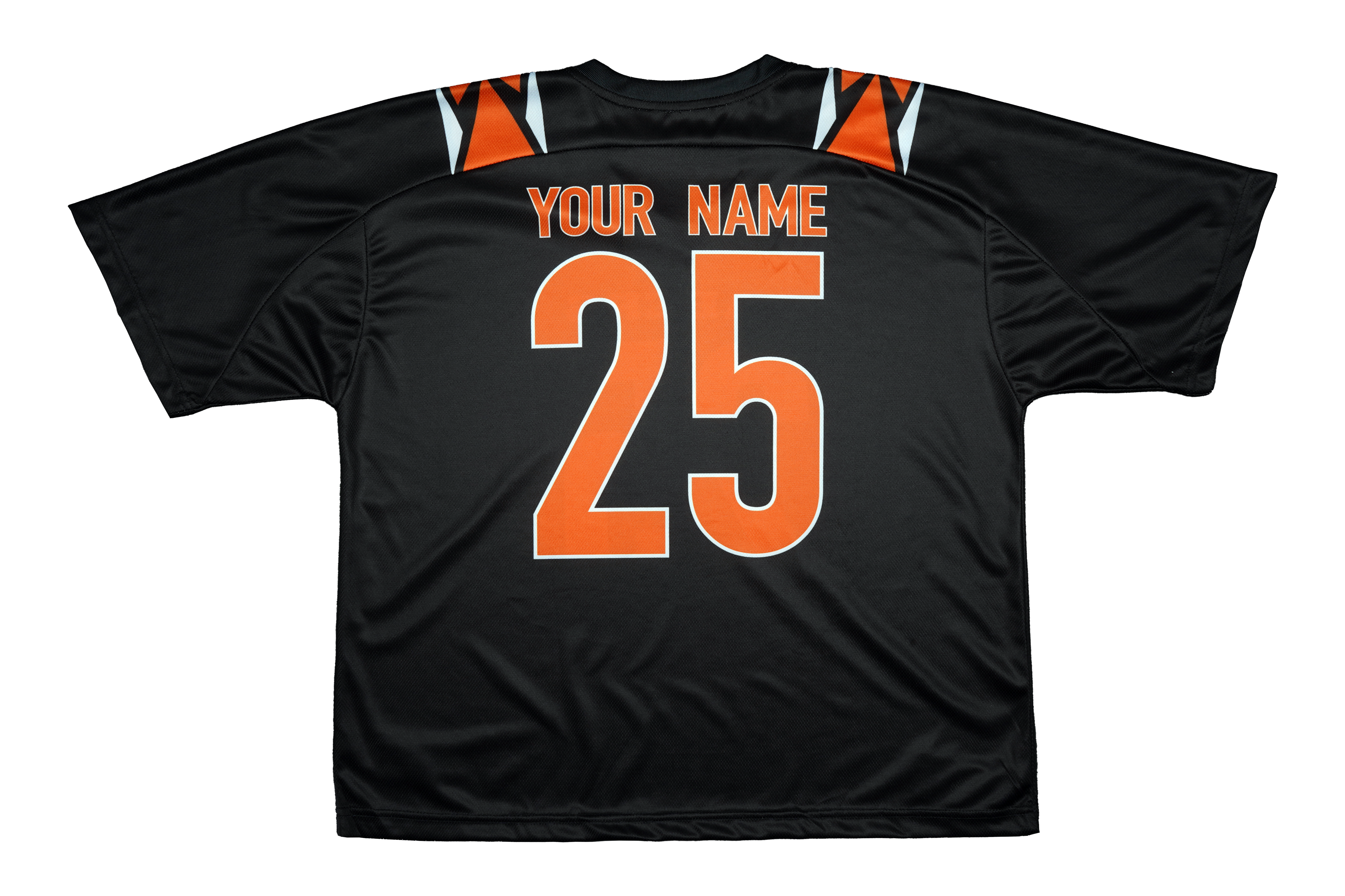GameBreaker Lacrosse Jersey in black and orange