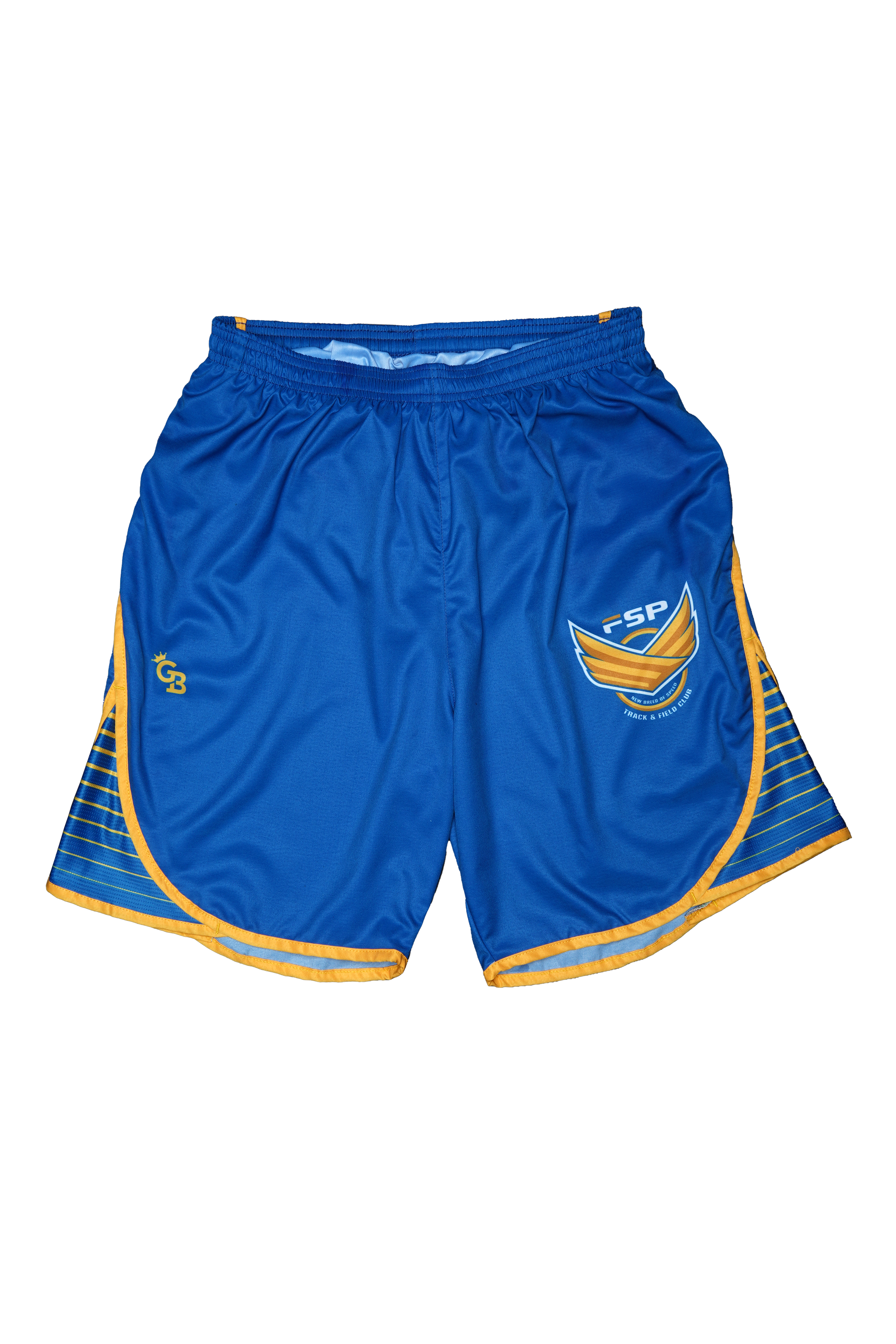 GameBreaker blue track shorts