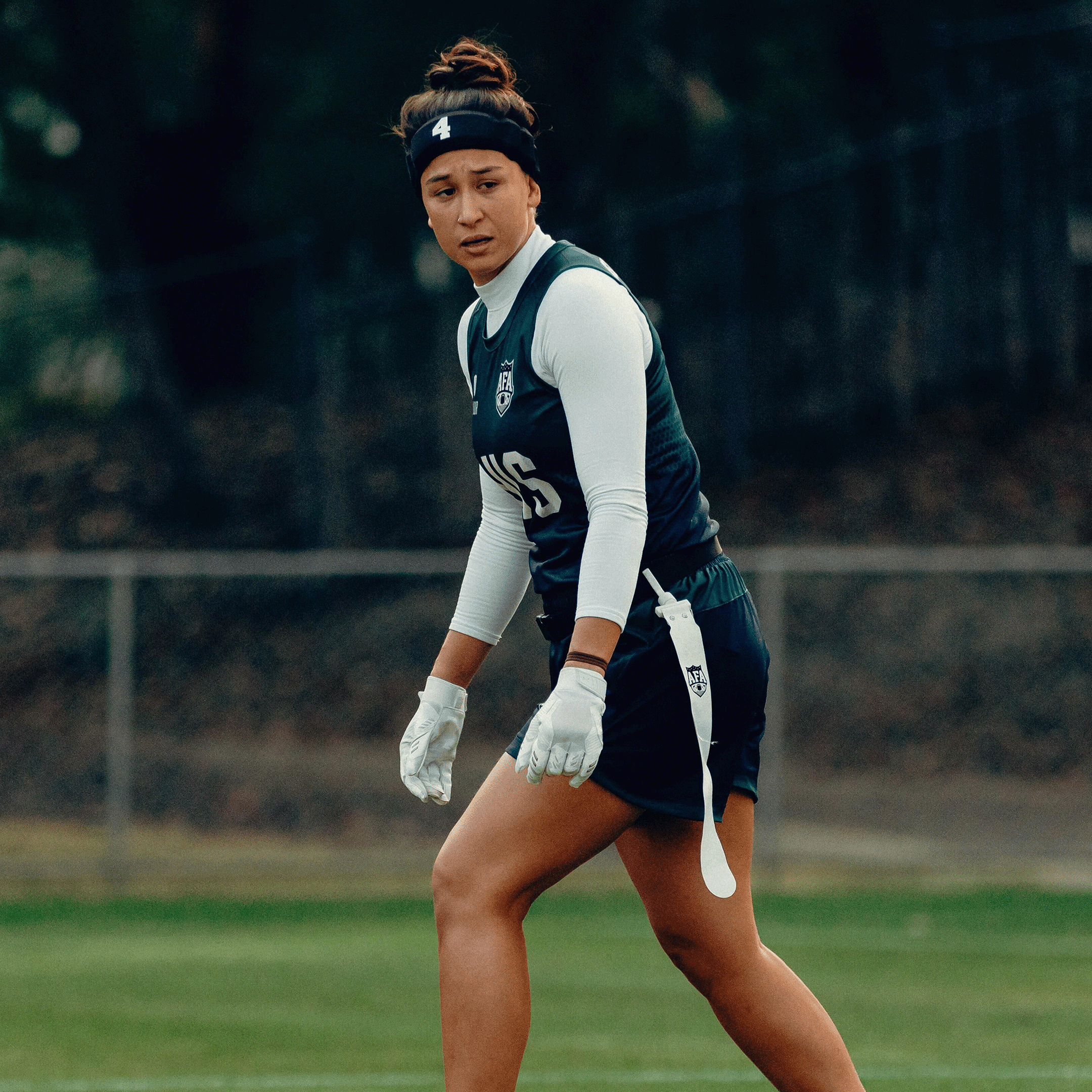Kodie Fuller wearing gamebreaker aura