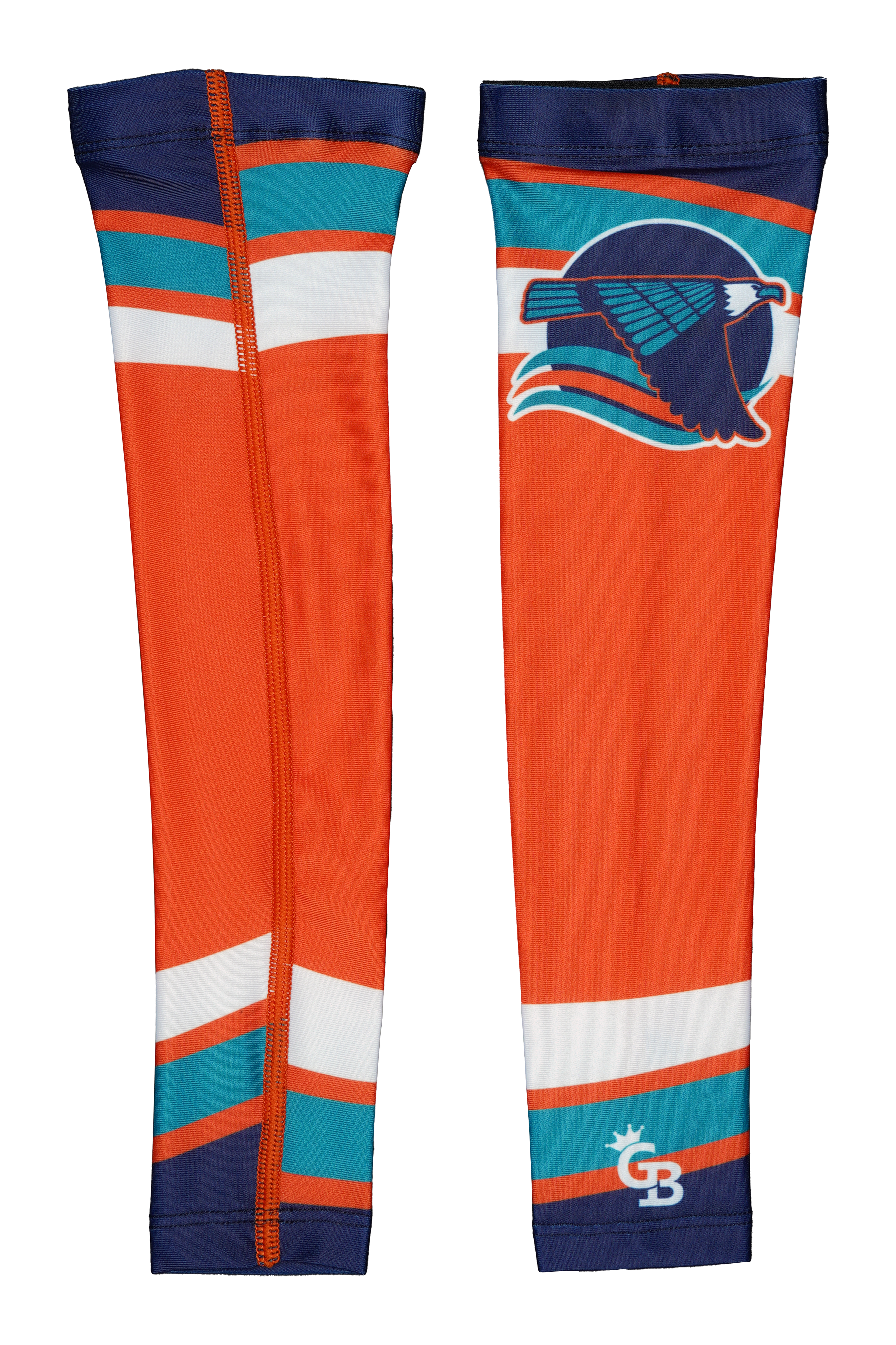 Orange GameBreaker Compression Arm Sleeve