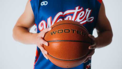 Wooter Custom Round Neck Basketball Jerseys-Team Name-white, royal and red design